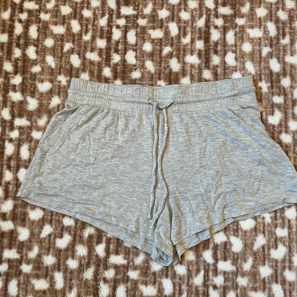 Stars Above Heather Gray Lounge Shorts